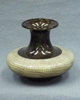 陶器花瓶 平安(大)
